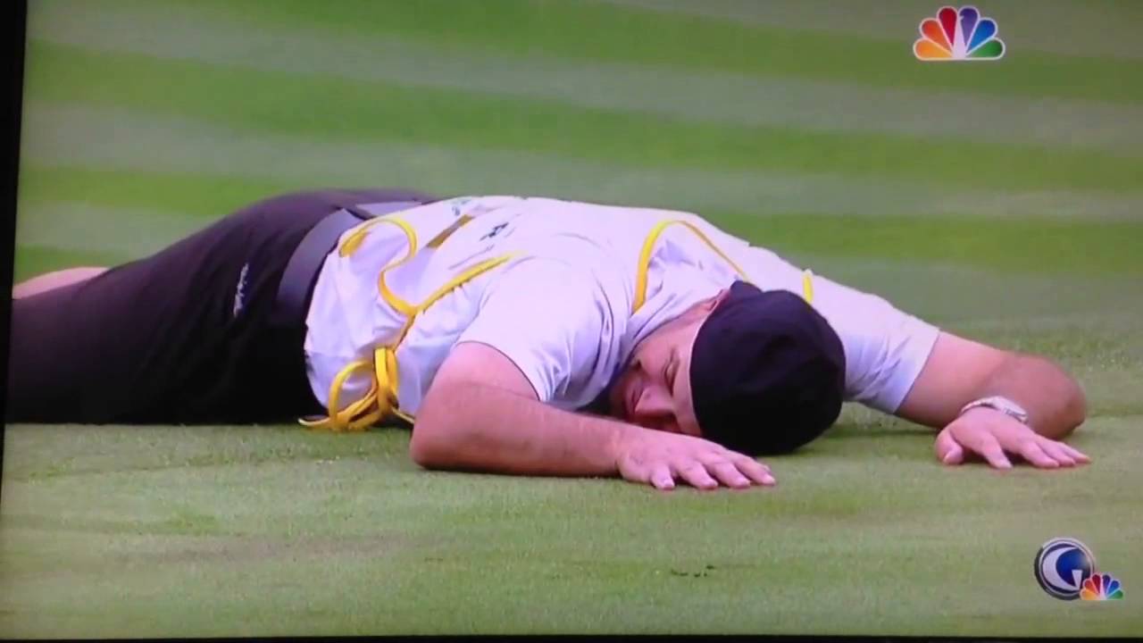 Best caddy race yet 16th hole Waste Management Phoenix Open YouTube