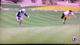 Best caddy race yet - 16th hole @ Waste Management Phoenix Open screenshot 5