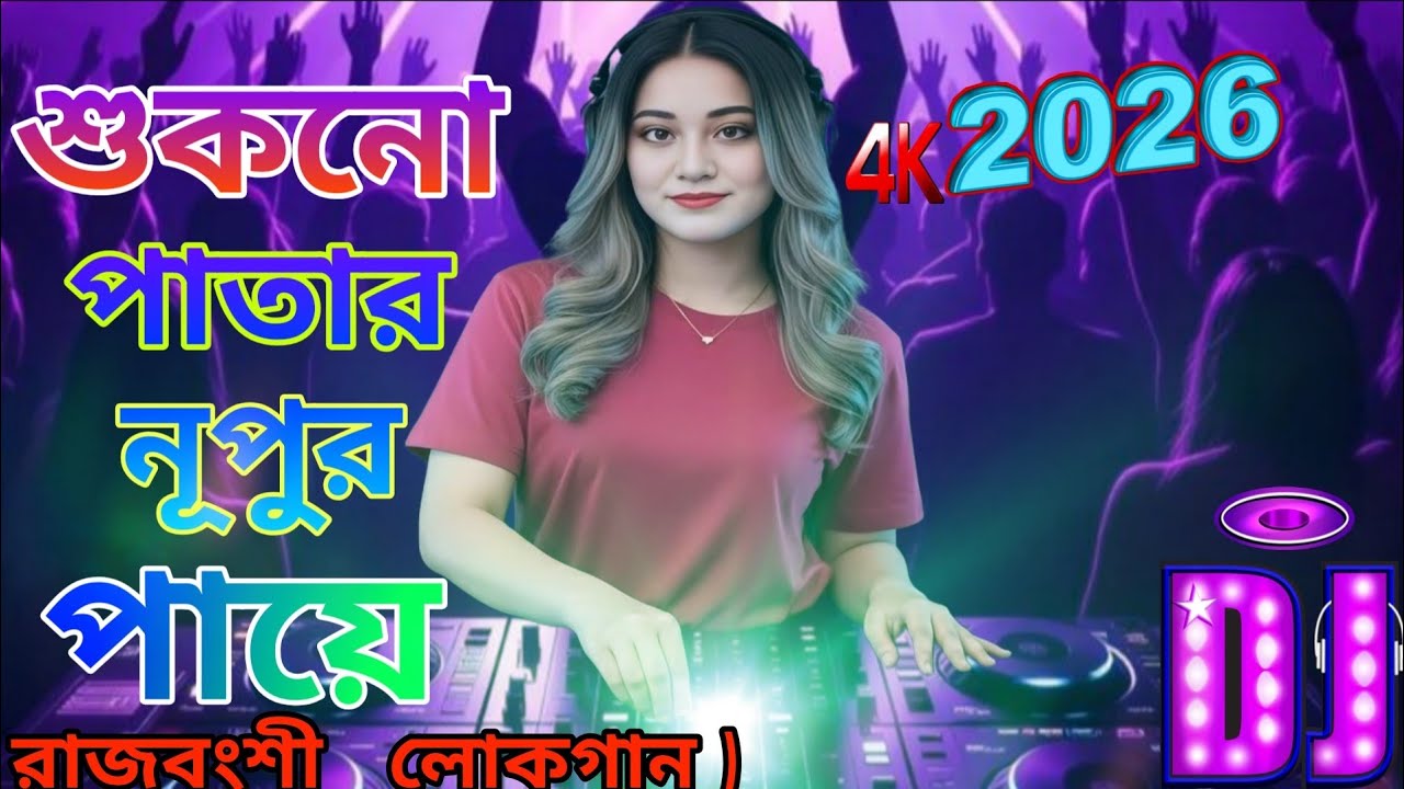 শুকনো পাতার নূপুর পায়ে | রাজবংশী লোকগান | Rajbongshi folk song 2026 | AI Generated Music 
