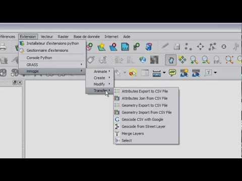 Installer une extension (plugin) python dans QGIS