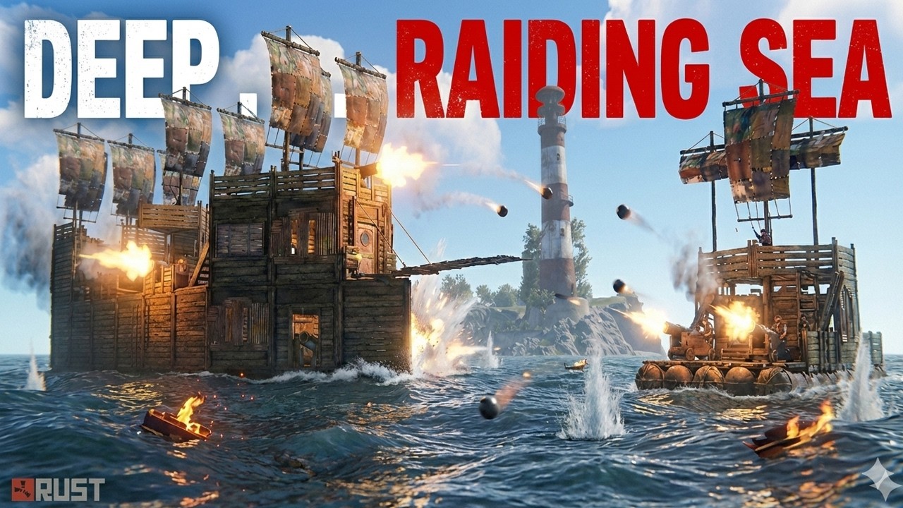 PLAYING NEW RUST UPDATE . . DEEP - ENG | PL - YouTube