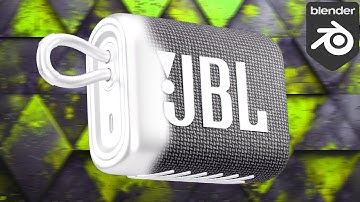 Blender Tutorial - "JBL GO 3" Product Design🔥(Part-2) | By Malikose Studio