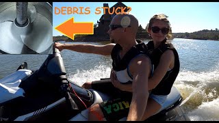 Stick Stuck In Jet Ski On Water Debris Waverunner Impeller Cavitation Tip Diy