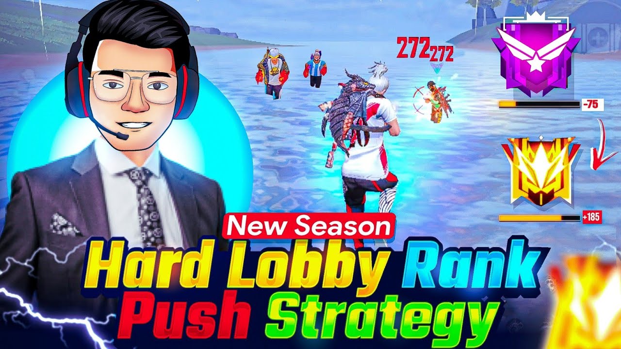 Solo Hard Lobby Strategy 🤯 For New Br Rank Season 🔥 | Diamond To Grandmaster | Utkarsh FF