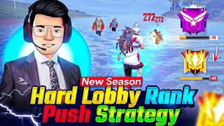Solo Hard Lobby Strategy 🤯 For New Br Rank Season 🔥 | Diamond To Grandmaster | Utkarsh FF