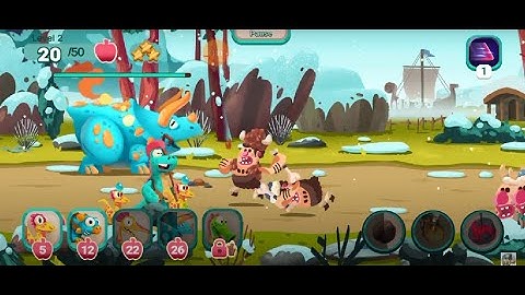 Dino Bash Travel Through Time - Island 6 - Level 4