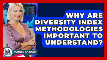 Why Are Diversity Index Methodologies Important To Understand? - Demographic Data Answers