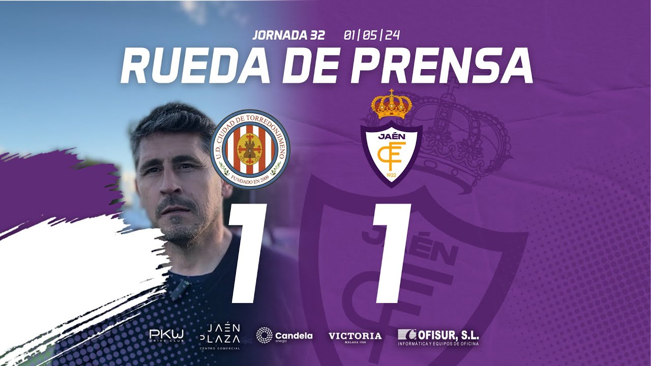 RUEDA DE PRENSA | J32 UDC Torredonjimeno 1 - 1 Real Jaén C.F