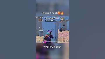 Quick 1v3 in Conqueror Lobby 🥵🔥#funny #funnyshorts #bgmi #bgmishorts #shortsfeed #shorts #pubg