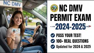 NC DMV Permit Exam 202420254