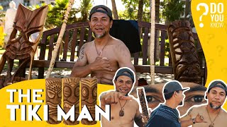 The Tiki Man by Wili, Maui  Hawaii