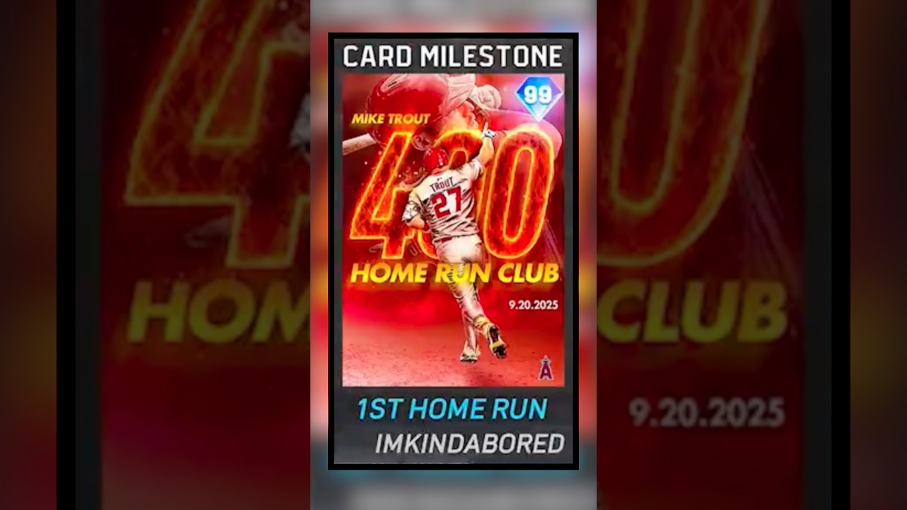 LONGEST HR EVER HIT WITH MIKE TROUT