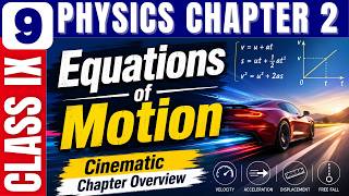 Class 9 Physics Chapter 2 | Equations of Motion | Cinematic Chapter Overview | Kerala