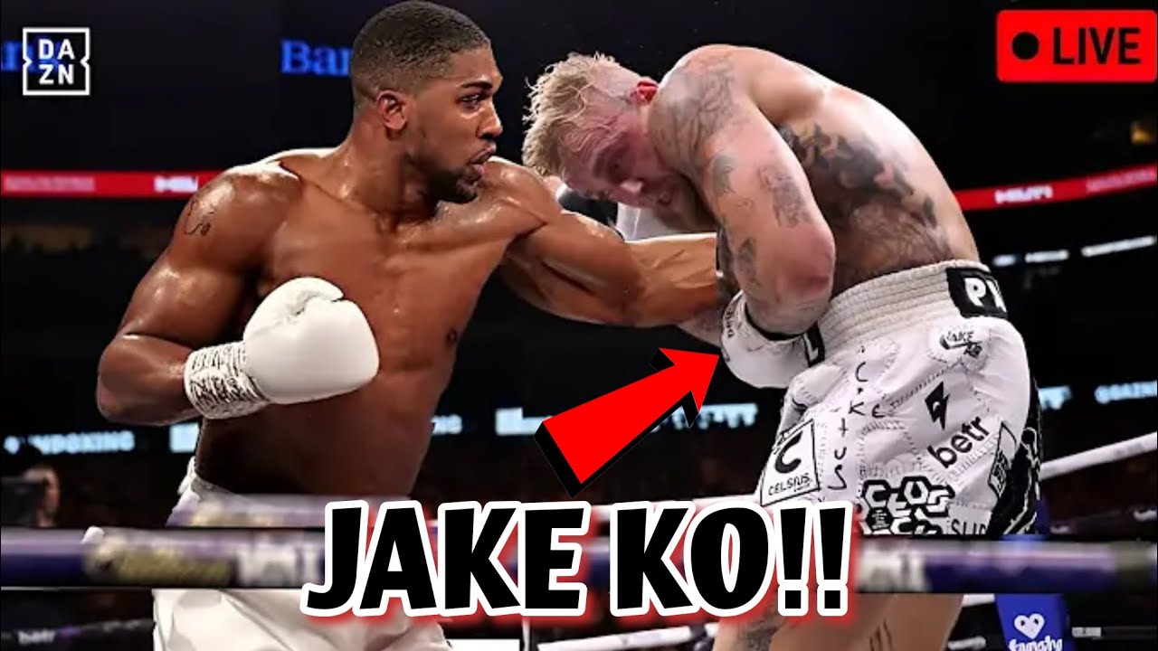 Jake Paul vs Anthony Joshua | Full Fight Boxing Highlights | The Confidence vs The Comeback