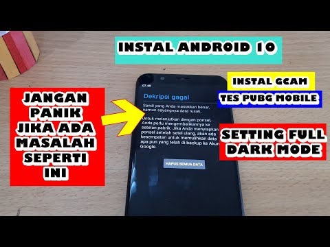 Instal Android 10 Official asus zenfone max pro M1