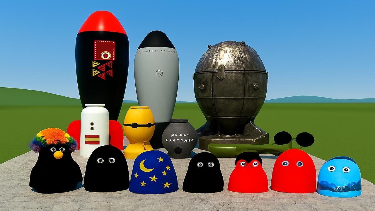 மக்களே😱INSANE! MUNCIS vs MEGA ATOMIC BOMBS💣💥| Can MUNCIS Survive the MOST POWERFUL NUKES?!🤯💣