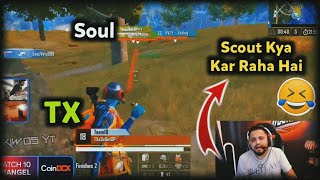 SAVAGE Sid Reaction on Soul vs TX Fight 😂 | Scout Hume Mar K Hi Top Fragger Banega