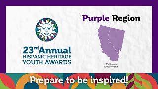 23rd Annual Hispanic Heritage Youth Awards - Purple Region
