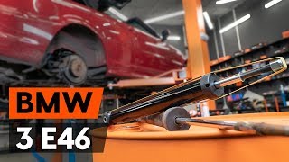 Hoe een schokdemper achteraan vervangen op een BMW 3 (E46) [HANDLEIDING AUTODOC]