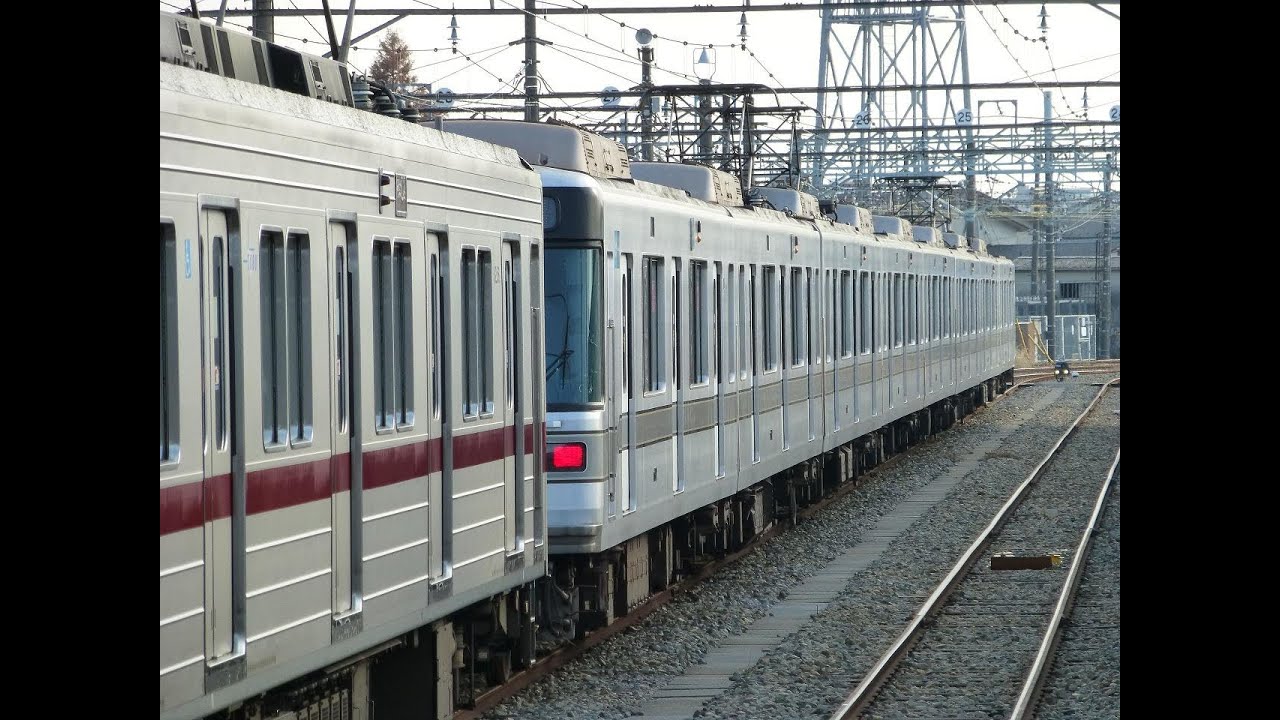 他社車両同士連結？】東武10030系＋東京メトロ03系 連結？ - YouTube