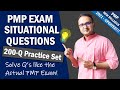 PMP EXAM SITUATIONAL QUESTION Practice Set |PMP Exam Questions and Answers |PMP Exam New Format 2021