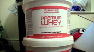 Bodybuilding Warehouse Supplement Unboxing