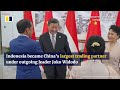 Indonesia’s new leader meets Xi in Beijing
