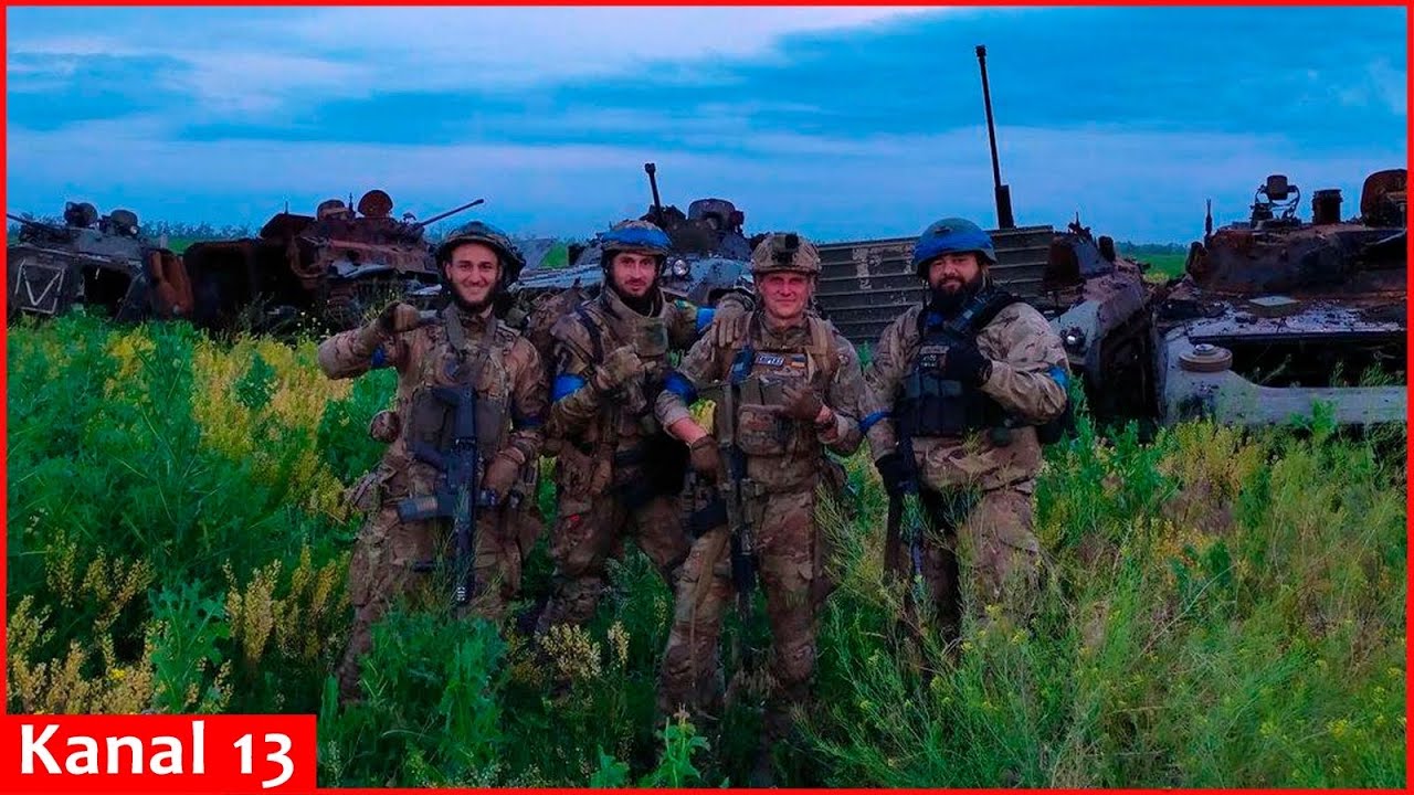 Ukrainian army liberated at least 5 settlements and destroyed many equipmen...
