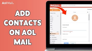 How To Add Contacts On AOL Mail 2024 | Manage Your AOL Mail Address Book