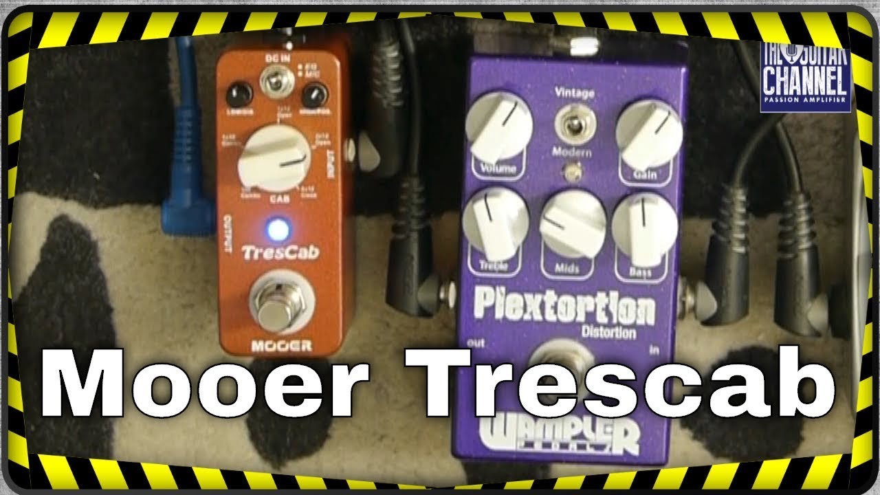 Trescab Mooer, test simulateur de haut-parleur au format pédale (version intégrale)