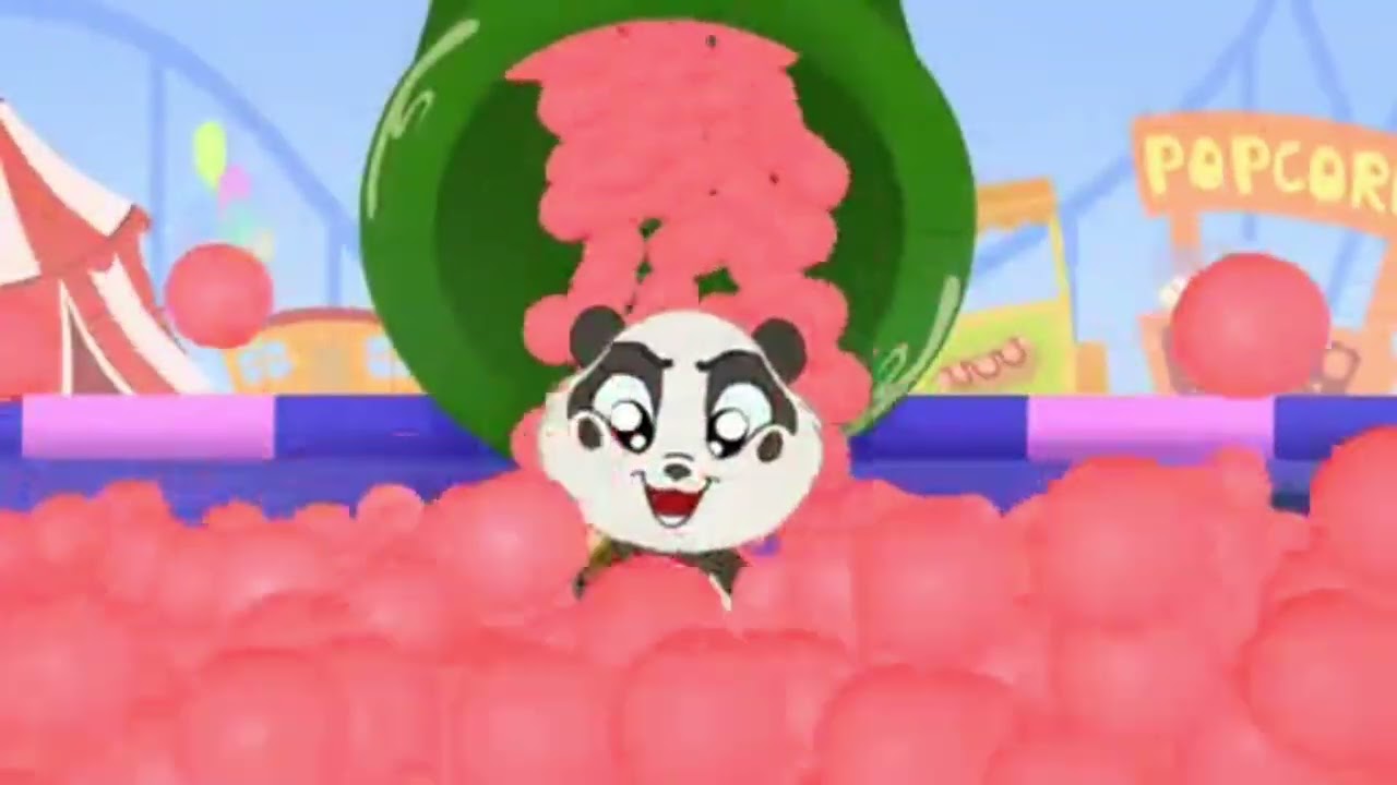 Panda Bo Learn Colors With Ball Pit Silde | SurpriseJoe