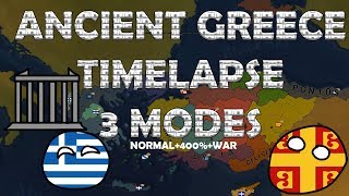 Age of Civilization 2 Ancient Greece Timelapse 3 Modes (Normal, Aggressive 400%, Eternal War)