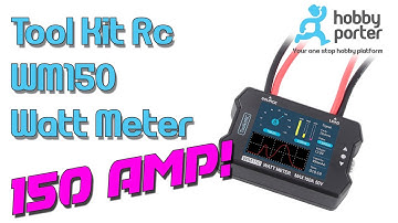 ToolkitRc WM150 150 Amp Advanced Watt Meter with PWM control
