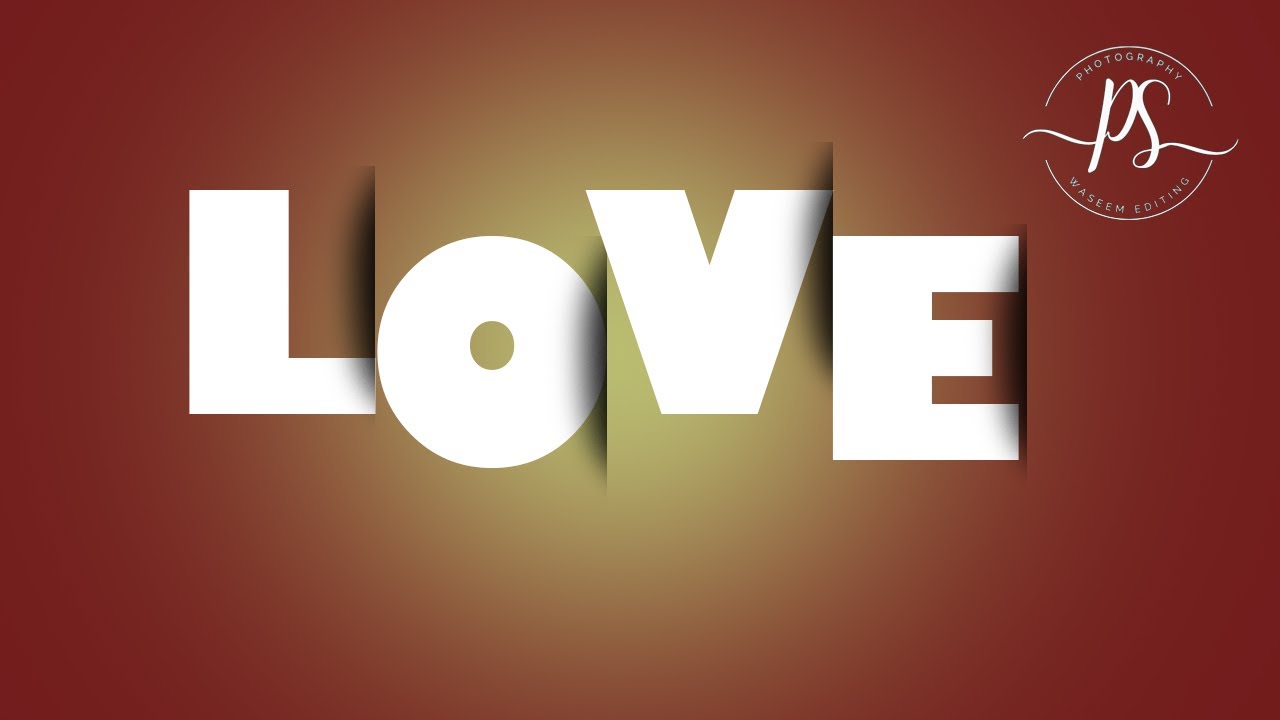 Text Effect Tutorial in Photoshop |