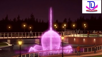 Quảng Trường Nhạc Nước - Thiết Kế Hệ Thống Nhạc Nước Mô Phỏng 3D