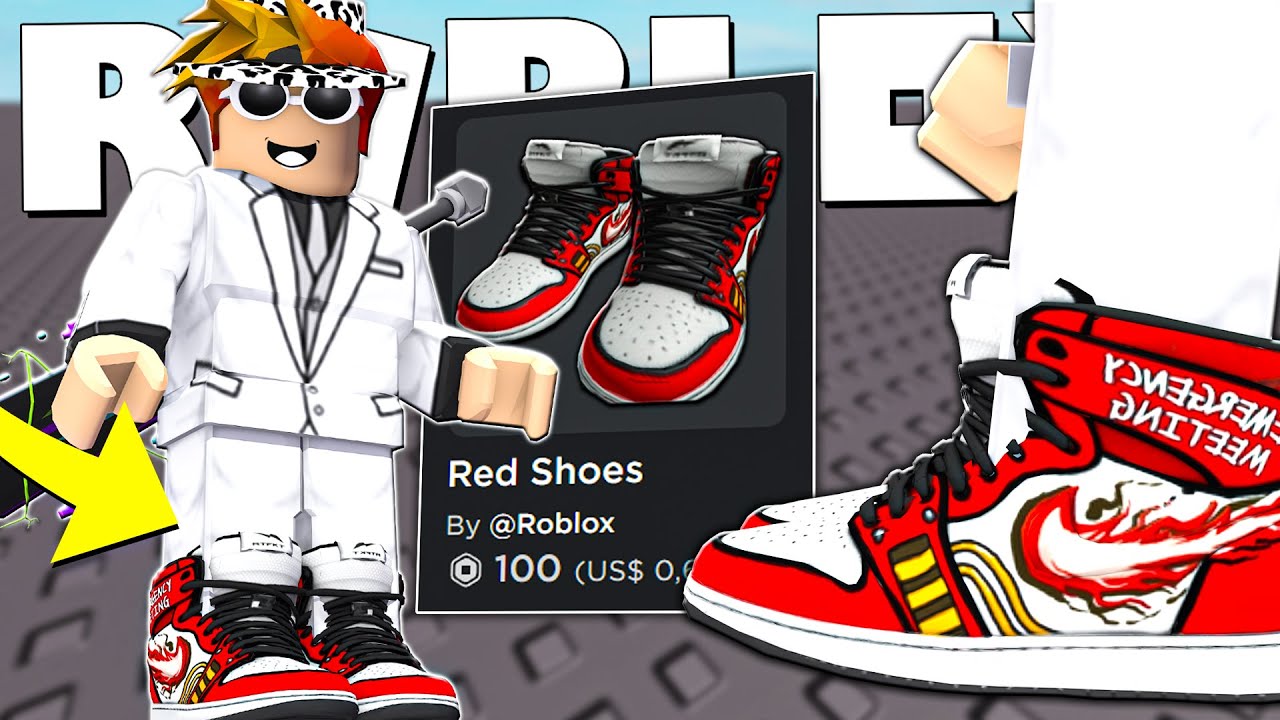 Roblox adicionou SAPATOS.. - YouTube