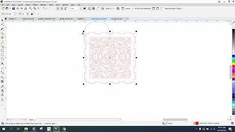 Corel Draw Tips & Tricks Resize a tab box make the lid cover the Box