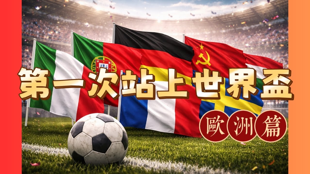 世界盃特輯｜歐洲國家首次參賽歷史回顧!首次參賽就奪冠#冠軍#黑馬