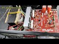 100+100watt audio amplifier testing