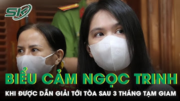 Clip Dẫn Giải Ngọc Trinh Đến Tòa Bằng Xe Chuyên Dụng Từ Sớm: Mặc Áo Sơ Mi Trắng, Biểu Cảm Bơ Phờ?