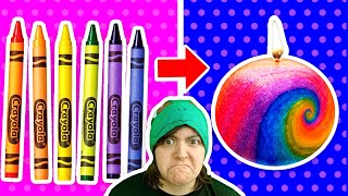 IS IT POSSIBLE? I Tried Making Crayola Crayons Candles