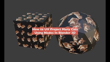 LIVENODING Advanced UV Mapping Using SV Nodes in Blender 3D