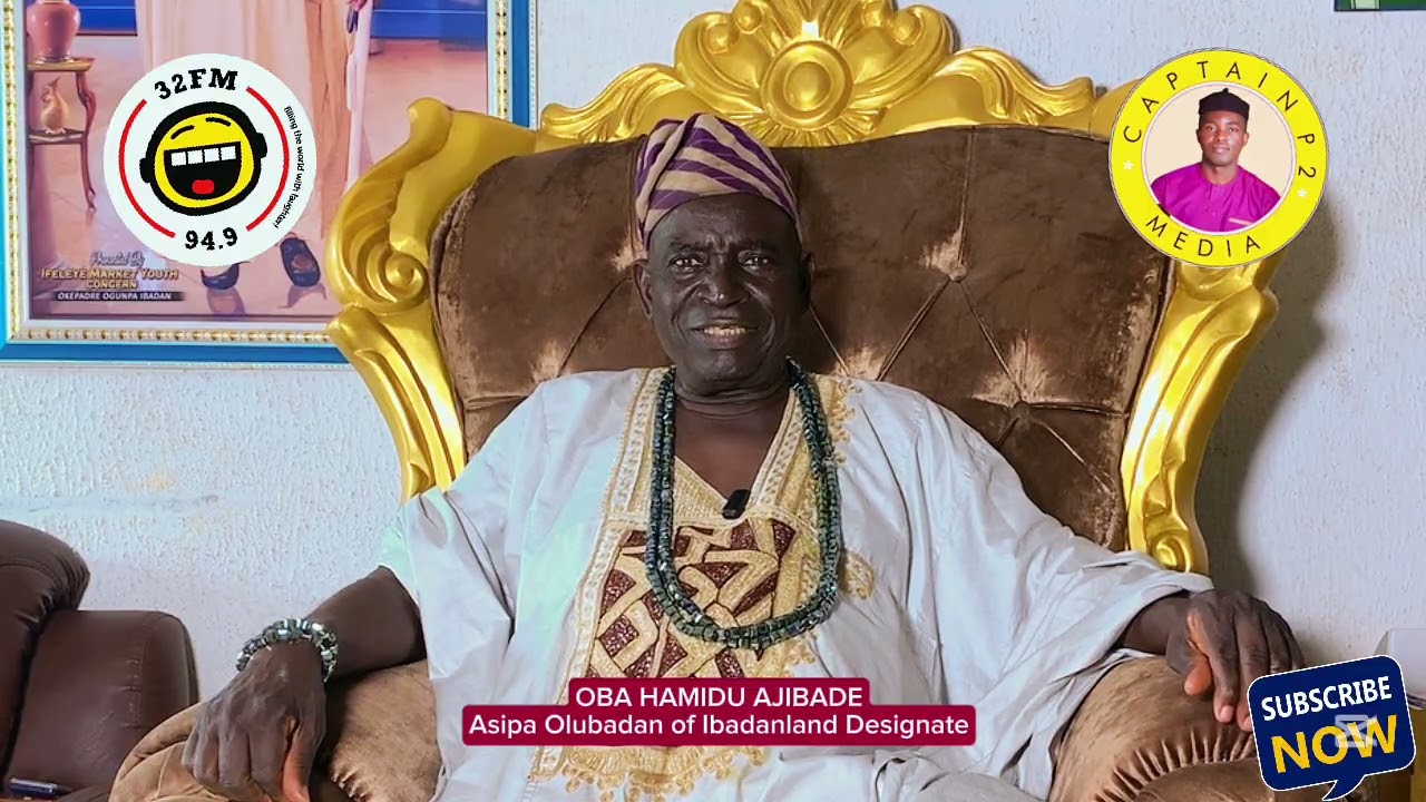 OLUBADAN: Oba Ladoja Promises Peaceful Reign but No Tolerance for Land Grabbers - OBA HAMIDU AJIBADE