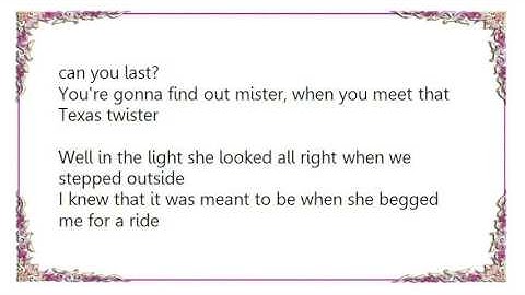 Thumbnail of Little Feat - Texas Twister Lyrics