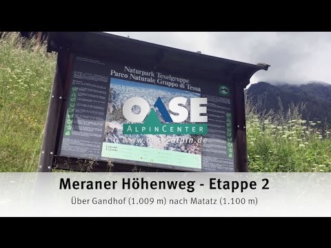 Meraner Höhenweg mit Gepäcktransport  - Etappe 2