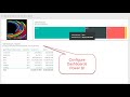Configure Dashboard Power BI