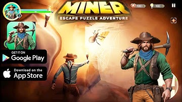 Miner Escape: Puzzle Adventure Gameplay | Walkthrough Part 1 (Android, iOS)