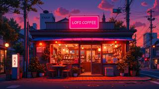 Soft Evening Coffee 🌸 Peaceful Lofi Cafe for Study & Focus ☕ Warm Beats for Work and Quiet Nights. screenshot 4