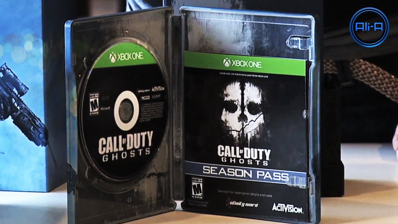 Call Of Duty Ghosts Limited Edition Steel Book Metal Case Xbox 360