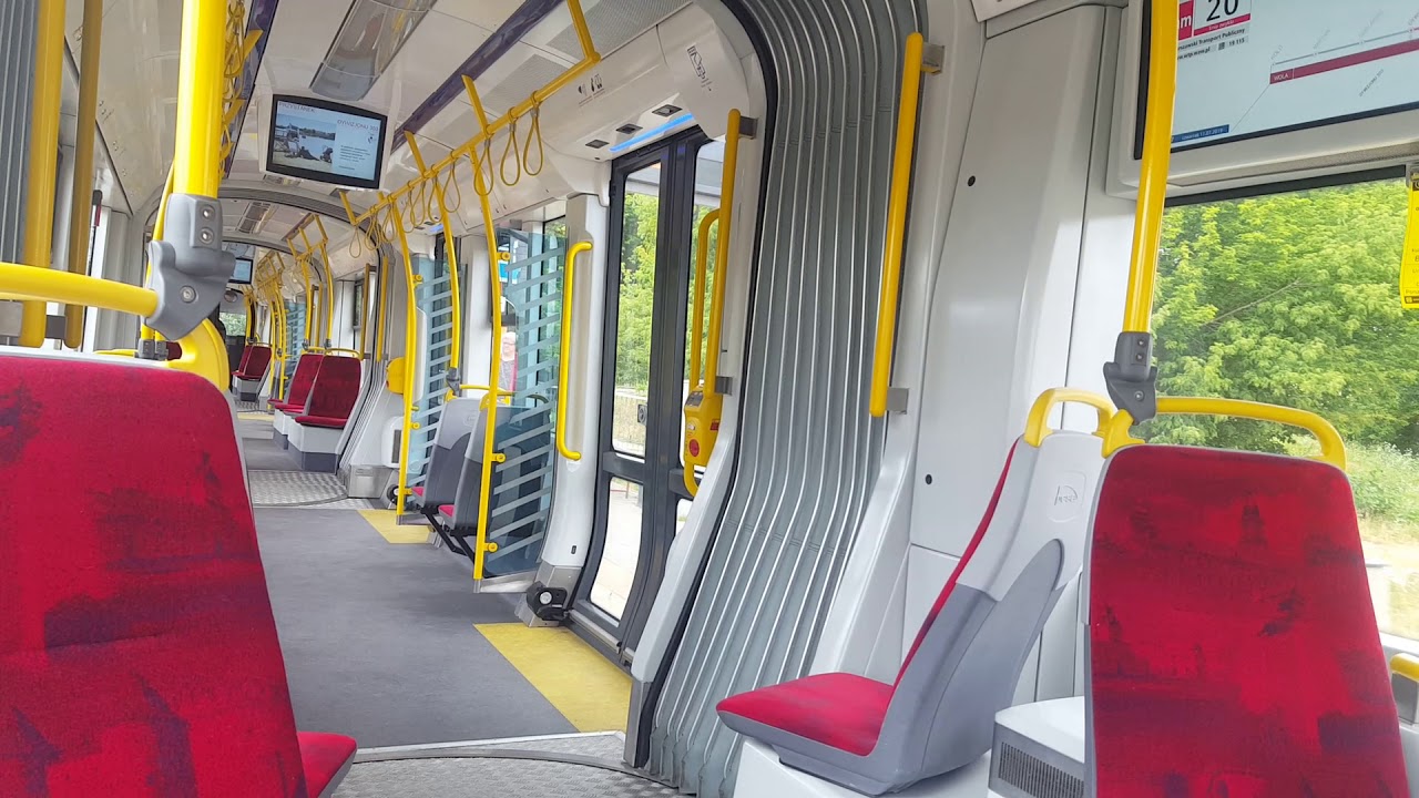 Przejazd: Pesa 120Na #3148 Tramwaje Warszawskie Linia 20